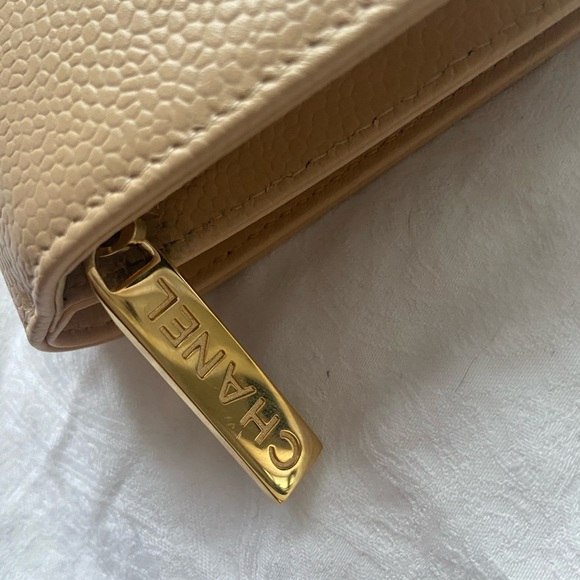 Chanel Nude caviar cc Snap Wallet authentic - Picture 3 of 13
